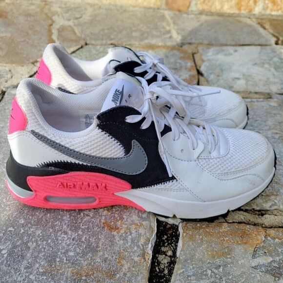 Nike AirMax Excee Women's Sneaker Shoes White Neon Coral Size 7.5 - Picture 4 of 10